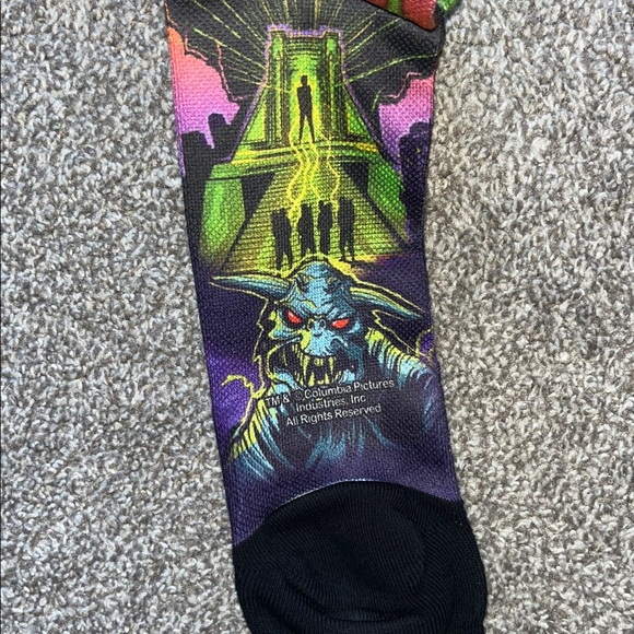 Universal Studios Halloween Horror Nights HHN Ghostbusters 2019 Socks New L/XL - Picture 7 of 9
